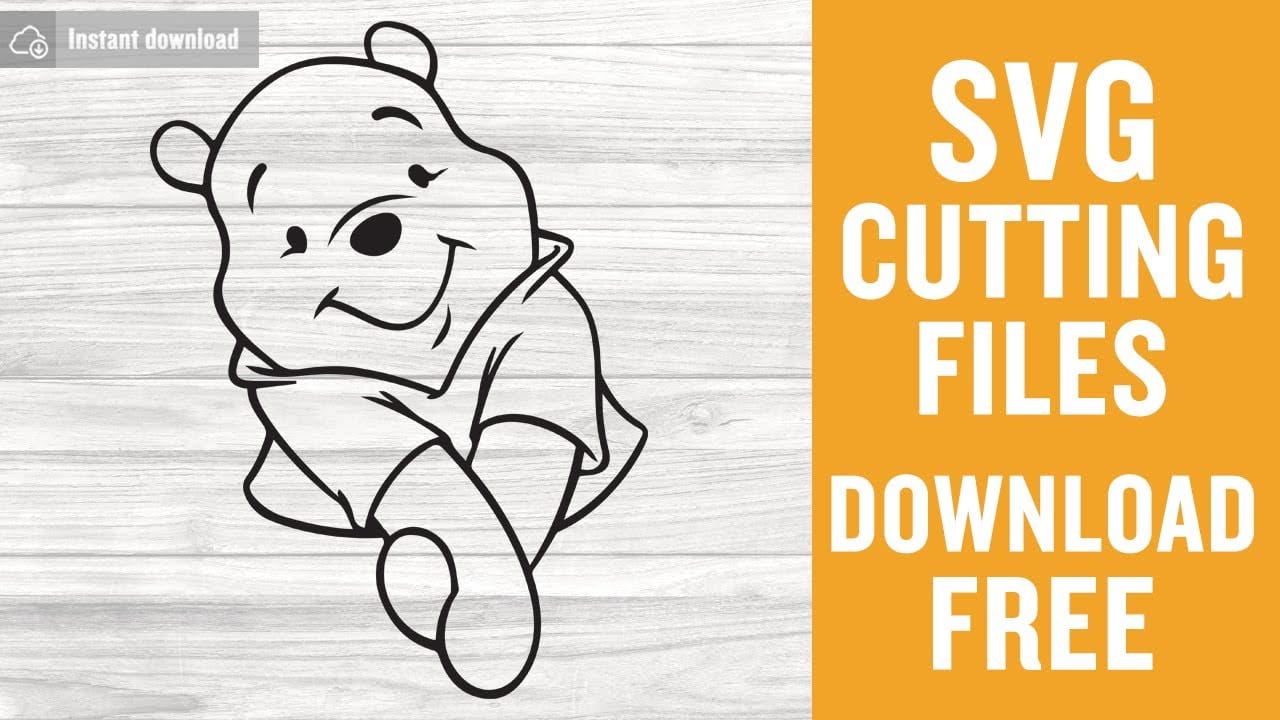 Winnie The Pooh Mandala Svg – Free SVG Cut Files